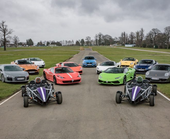 drive a supercar on a track